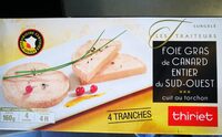 Foie gras de canard entier du sud ouest