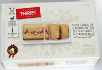 Foie gras canard entier Sud ouest