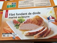 Filet fondant de dinde mariné au beurre