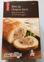 Rôti de chapon farci