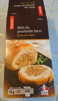 Rôti de poularde farci aux cèpes