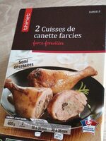 Cuisse de canette farcie