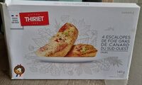 Escalopes de foie gras