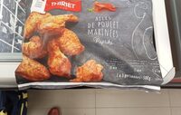 Ailes de poulet marinées paprika