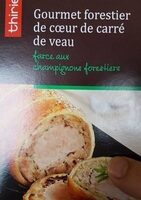 Gourmet forestier de cœur de carré de veau