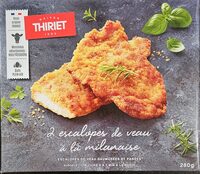 Escalopes de veau à la milanaise