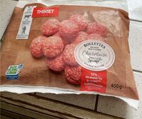 Boulettes pur bœuf - race Charolaise