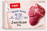 2 Noix de joue de bovin
