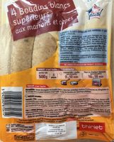Boudins blancs superieurs aux marrons et cepes