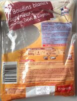 Boudins blancs supérieurs morilles, cèpes et cognac