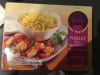 Poulet facon Tandori Et Riz Basmati