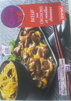 Boeuf aux oignons et nouilles chinoises