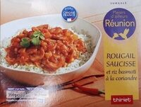Rougail Saucisse et Riz Basmati
