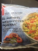 Riz basmati aux crevettes facon thai