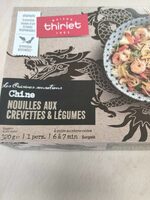 Nouilles aux crevettes et légumes