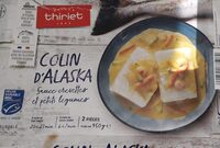 Colin d'Alaska sauce crevettes et petits légumes