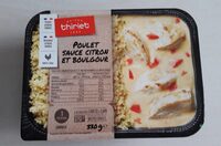 Poulet sauce citron et boulgour