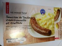 Saucisse de Toulouse Traditionnelle et Truffade