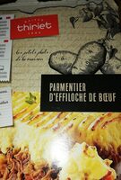 Parmentier d effiloche de boeuf