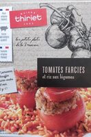 Tomates farcies et riz aux légumes