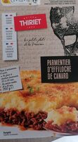 Parmentier d'effiloché de canard