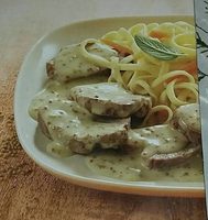 Joues de porc à la moutarde