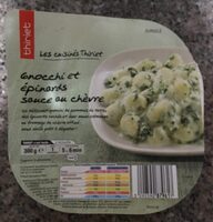 Gnocchi et Épinards Sauce au Chèvre