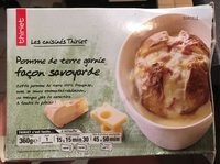 Pomme de terre garnie savoyarde
