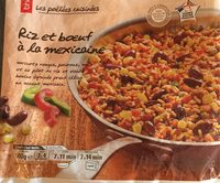 Riz et Bœuf à la Mexicaine