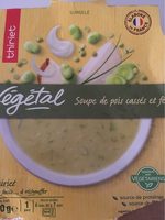 Soupe pois cassés et fèves