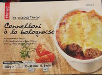 Cannelloni a la bolognaise