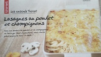 Lasagnes au Poulet et Champignons