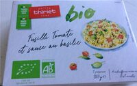 Fusilli tomate et sauce au basilic