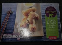 Nems crevettes crabe