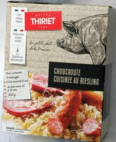 Choucroute cuisinée au Riesling