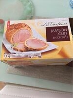 Jambon cuit en croûte