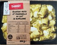 Rigatoni pesto mozzarella