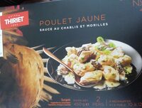Poulet Jaune Sauce au Chablis et morilles