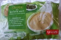 Sauce au poivre vert