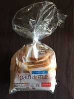 Pain de mie nature