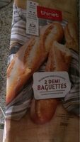 2 demi baguettes