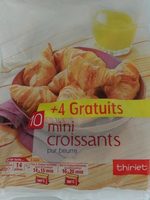 Mini croissants pur beurre