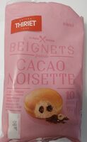 Beignets fourrés cacao noisette