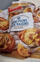 Mini pains au raisins