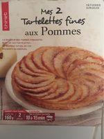 2 Tartelettes fines aux pommes