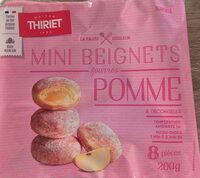 8 mini beignets fourrés pomme