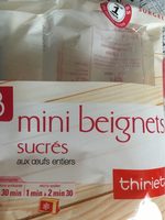 8 mini beignets sucrés