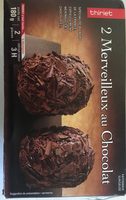 2 Merveilleux au chocolat