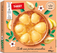 Tarte aux poires amandine