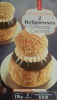 2 Religieuses chocolat caramel